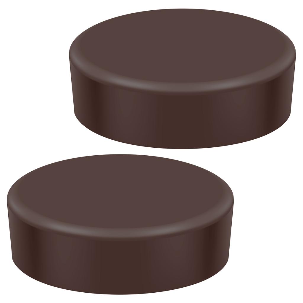 2 szt. Okrągłe Pokrowce na Siedziska Stołków PU Skórzane Pokrowce na Krzesła Barowe Wodoodporne Pyłoszczelne Elastyczne Ochraniacze Mebli do Restauracji Baru