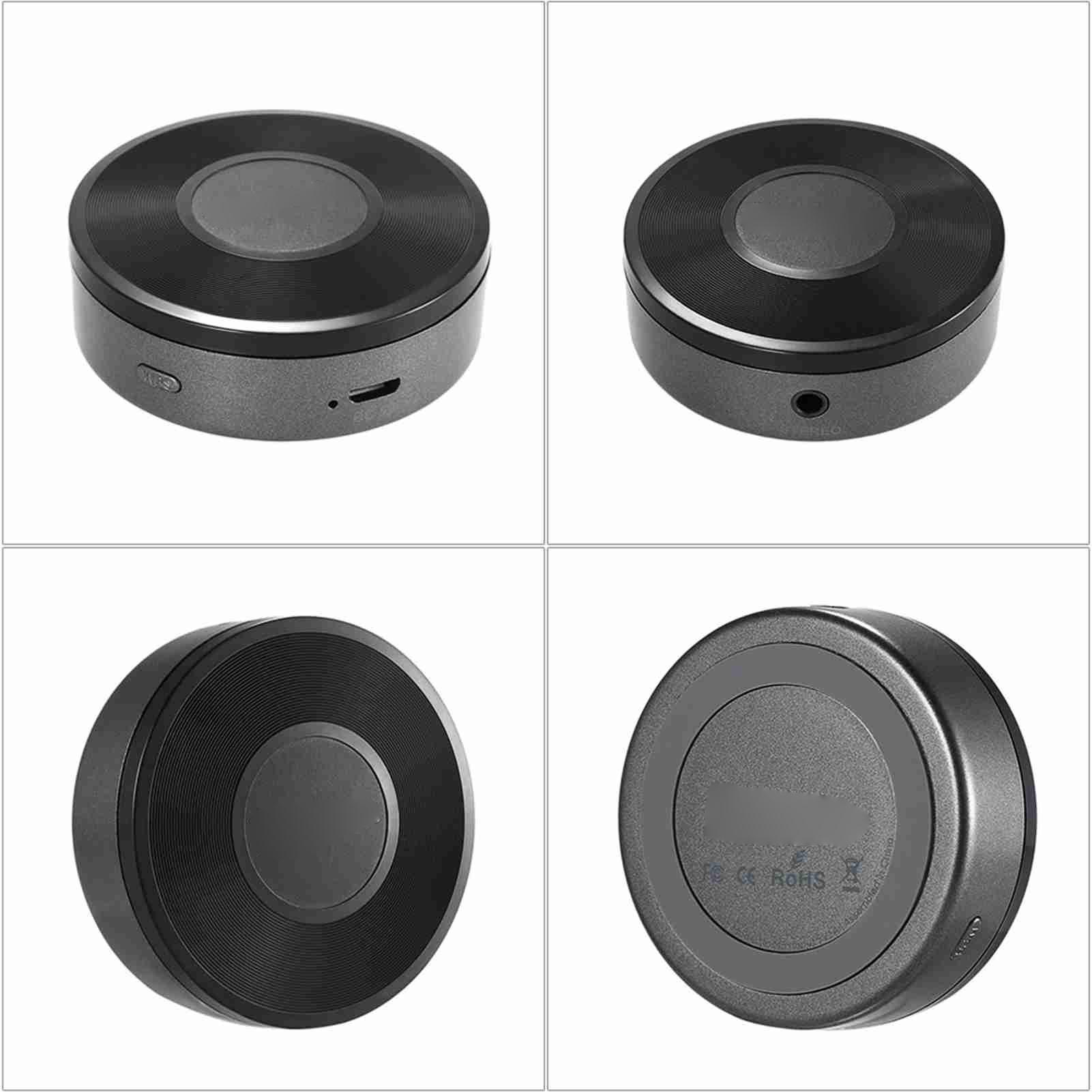 

M5 AudioCast HIFI Музыкальный приемник DLNA IOS и Android Airmusic 2.4G WIFI Аудиодинамик для Spotify Беспроводной звук чёрный