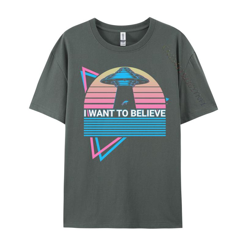 Funny Ufo Alien Astronomy Aliens I Want To Believe Rougarou Louisiana Halloween Fashionable Unisexs T Shirt Combed Cotton