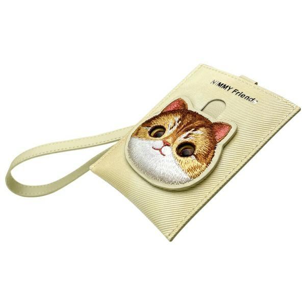 Etui do lokalizatora Nimmy Big Eyed Pet 2.0 Cat Khaki