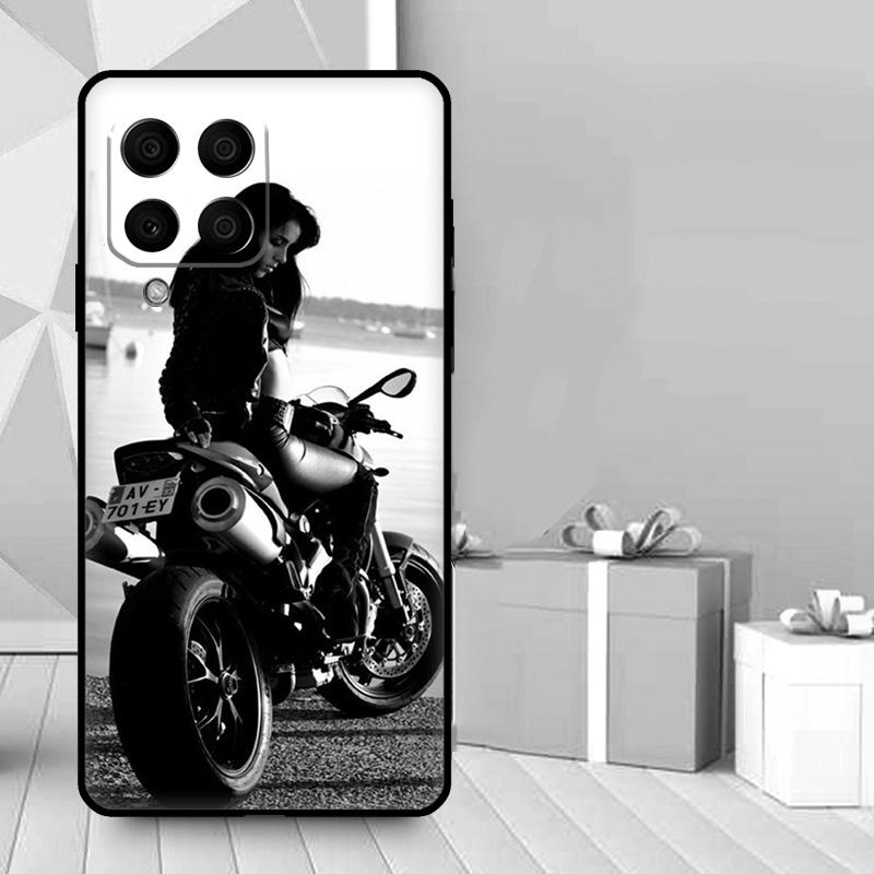 Motorcycle Motorbike Case For Samsung Galaxy M16 M31 M21 M13 M33 M53 M15 M35 M55 M36 M56 M12 M32 M52 M14 M34 M54