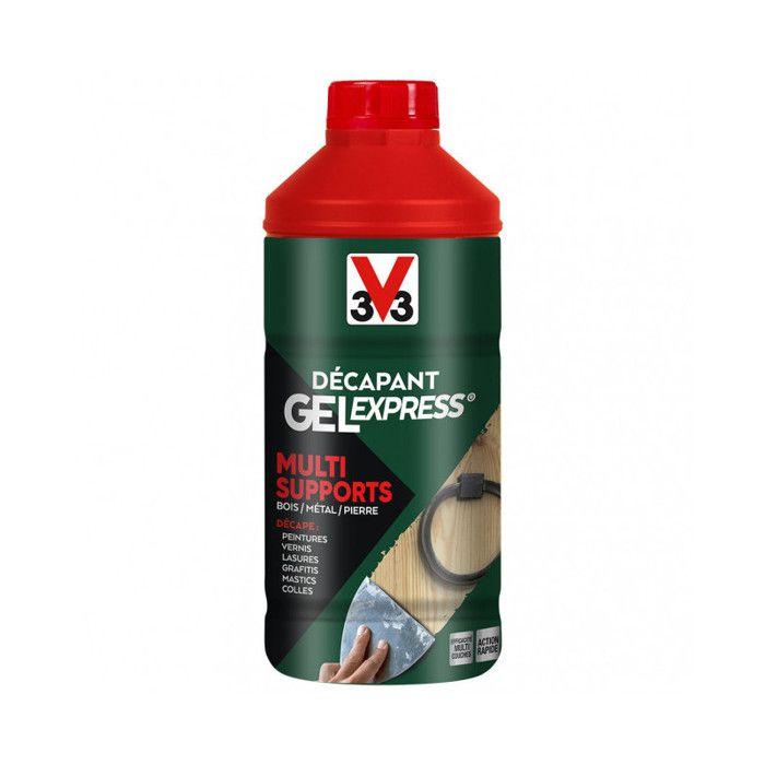 Décapant Gel Express - V33 - 2L - Multi-supports - Non Coulant - Séchage 24h