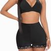 Women Butt Padded Enhancer Underwear Buttock Lifting Removable Sponge Pad Hip Lift Shorts Black M