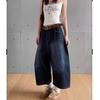 Baggy Denim Shorts Women Y2k Vintage Wide Leg Jorts Washed High Waist Streetwear Casual Fashion Loose Trousers