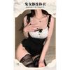 Domila Sexy Lingerie Pure Desire Sexy Playful Bunny Girl Hidden Button Open Gear Free Onesie Uniform Suit