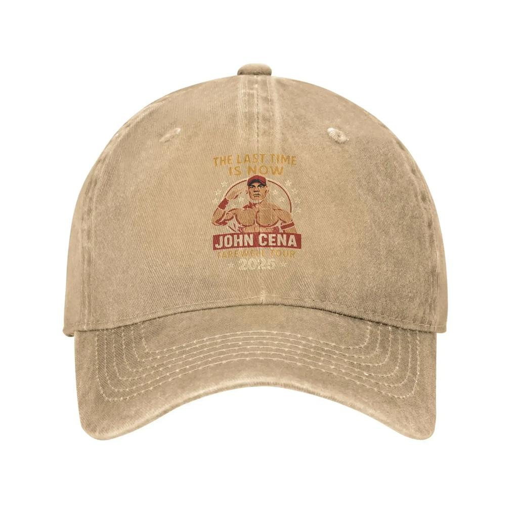 John Cena Never Give Up Baseball Caps Vintage Distressed Cotton Headwear Unisex Outdoor Activities Adjustable Fit Caps Hat