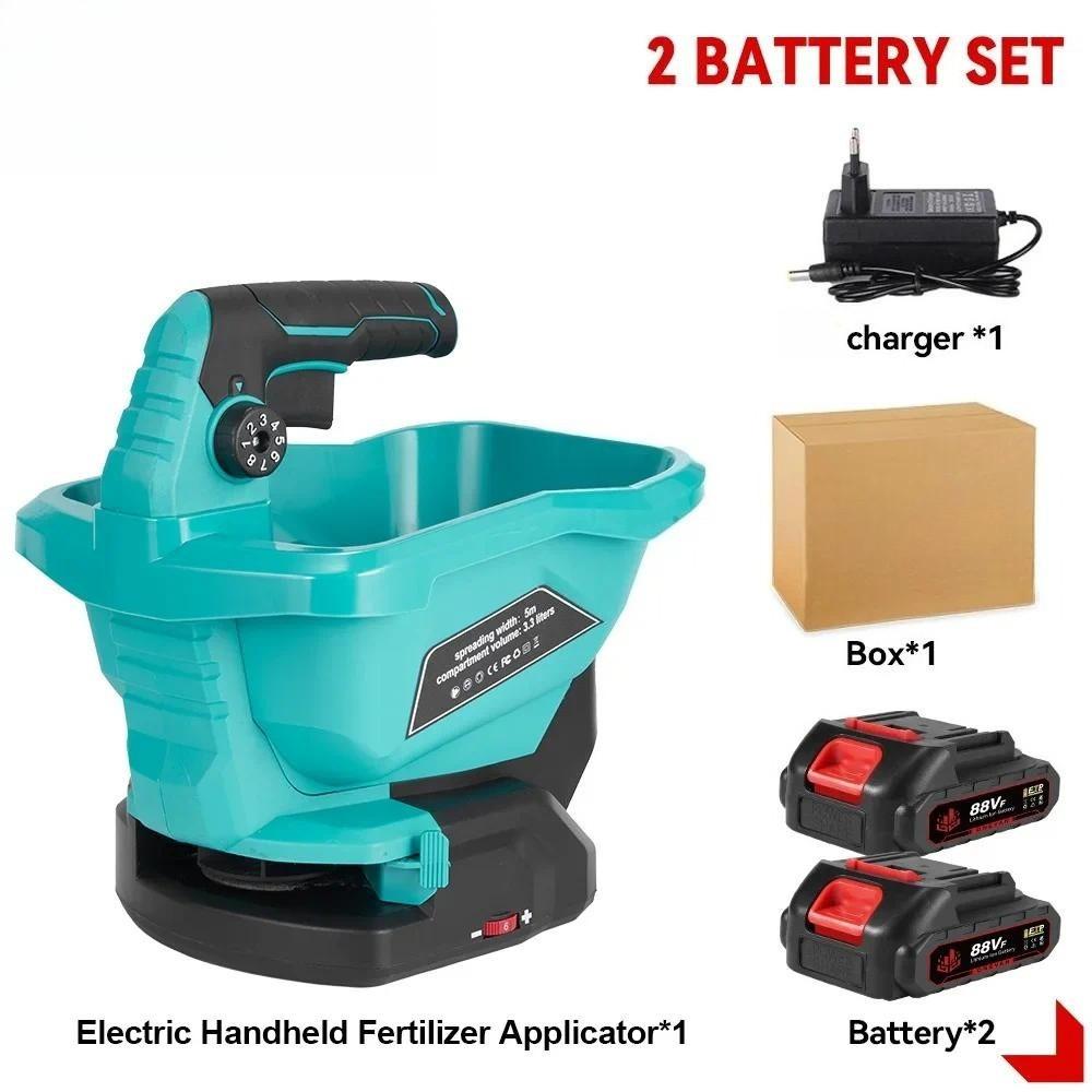 Electric Spreader Rechargeable Agricultural Fertilizer Applicator
