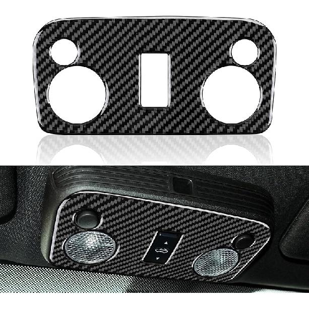 Car Carbon Fiber Decorative Cover Suitable for Ford Mustang 2009 2010 2011 2012 2013 2014 Accessories Door Baffle Sticker