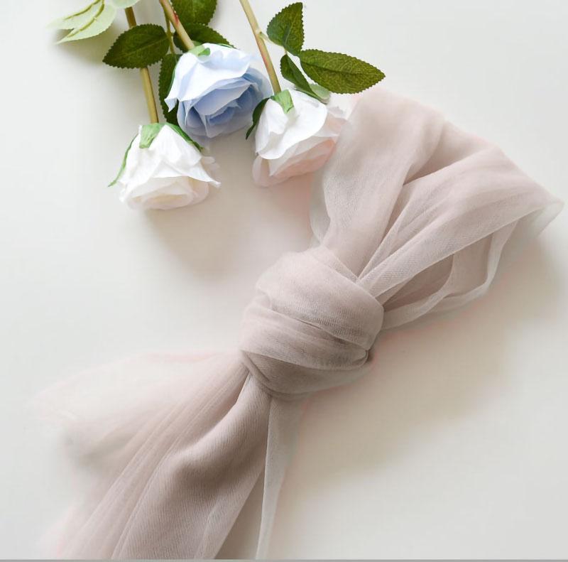 5-10M/Lot Encrypted Soft Mesh Fabric For Wedding Dress,Mosquito Nets,Wedding Decoration Curtain,Chair Sashes Handmade DIY Fabric