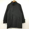 Water-Repellent Liner Stainless Collar Coat M Men Black Business Suit(USED)