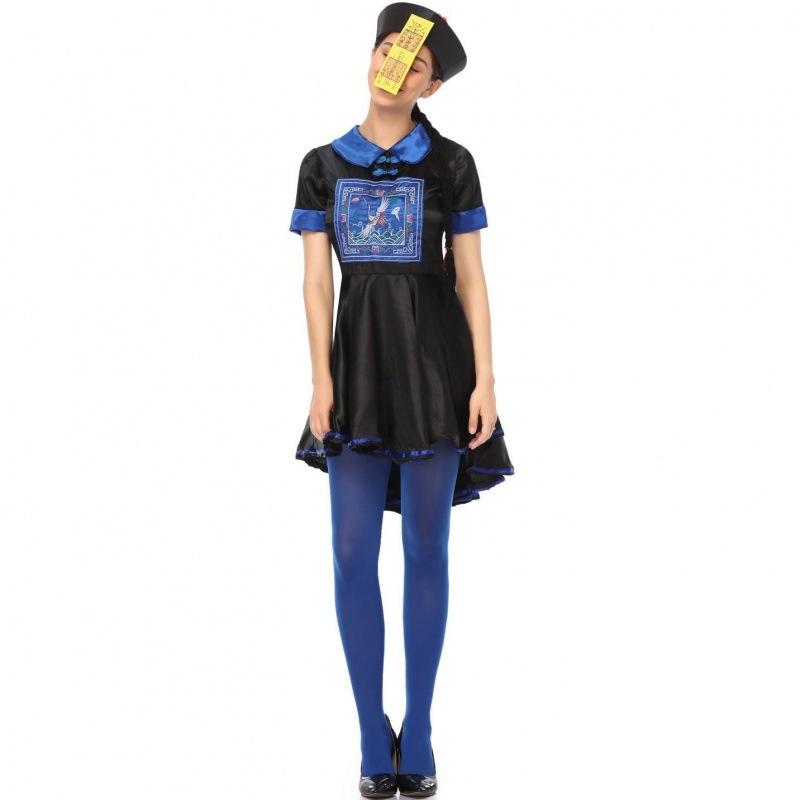 Elegant S-xl Halloween Girl Zombie Costume For Adults And Kids With Stylish Design