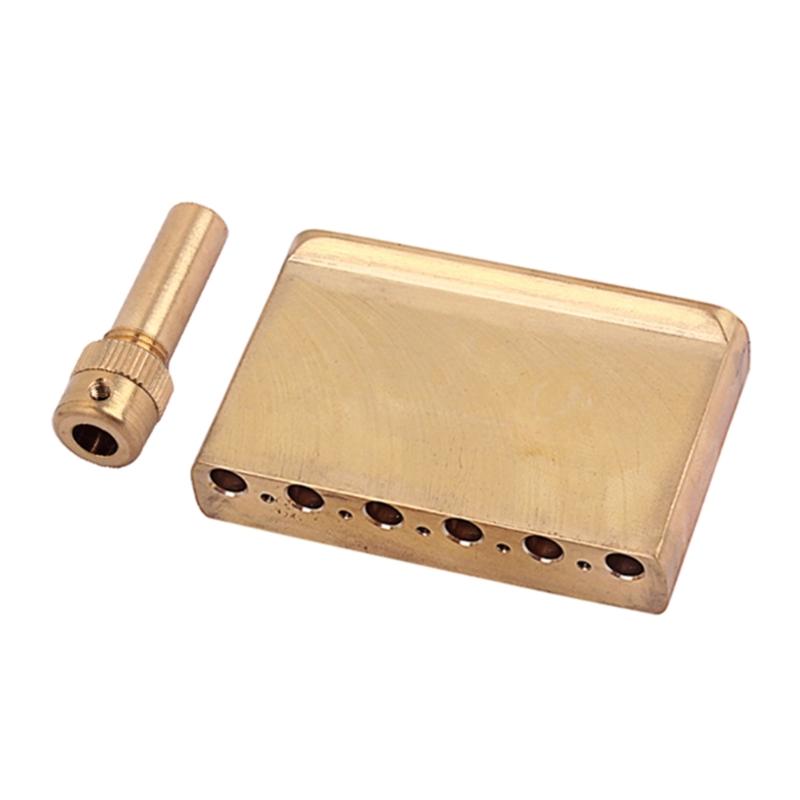 

Brass Tremolo Block, Single Rock System 63mm Guitar Accessories Suitable for /SQ Guitar Tremolo Bridge Set 1