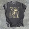 Cowboy CaT-Shirt, Wild West Kitty Graphic Tee, Retro Western Comfort Colors T-Shirt