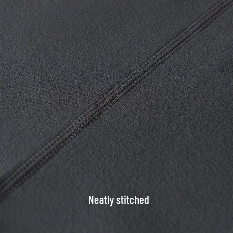 Yiershuang Men's Double-Sided Brushed Fleece Thermal Underwear Set