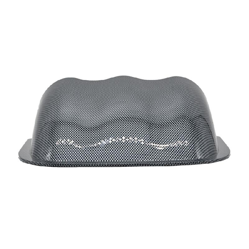 2''52mm Universal Triple Dash Gauge Pod Mount Carbon Fiber Look 3 Hole Dashboard