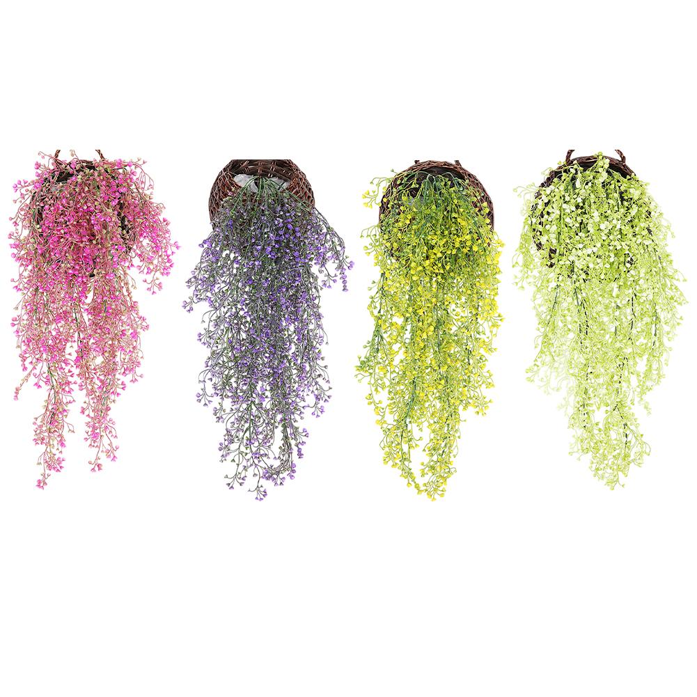 Chic Plastic Willow Wall Hanging Green Vine for Rustic Modern Home