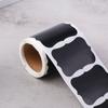 500Pcs/Roll 3 Styles Removable Blackboard Stickers Waterproof Chalkboard Labels 1.37*2.16In For Home & Kitchen