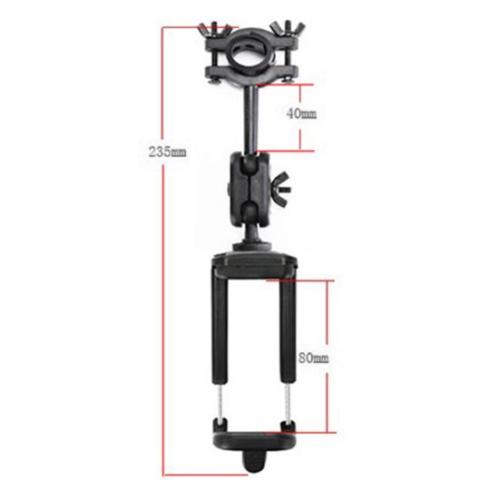 Universal 360 Degree Mirror Mount Phone Car Rearview Holder Extension Bracket