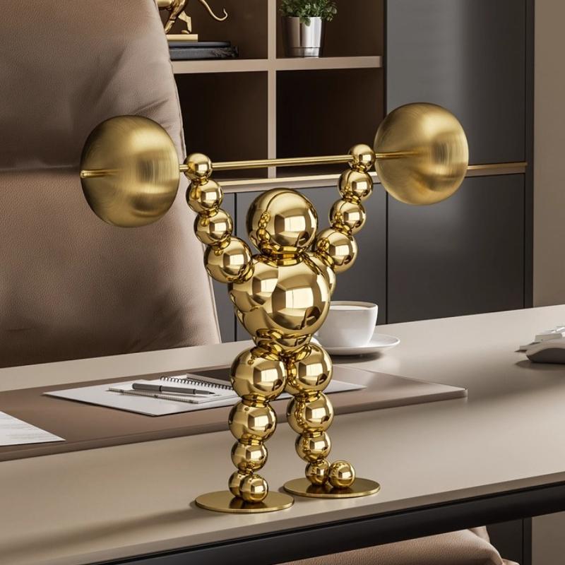 Modern Figurines Creative Desk Accessories Miniature Art Sculptures for Office Original and Funny Ornaments for Living Rooms