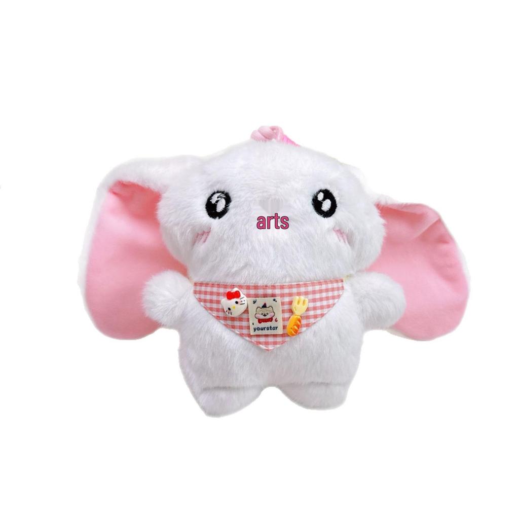 Plush Animal Doll Pendants – Rabbit, Pig, Sheep Series for Claw Machines and Weddings.