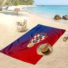 Asciugamano da Spiaggia con Stampa Calcio Croazia Asciugatura Rapida Super Assorbente Morbido Asciugamano da Bagno per Nuoto Spiaggia Viaggio Souvenir Regalo per Fan