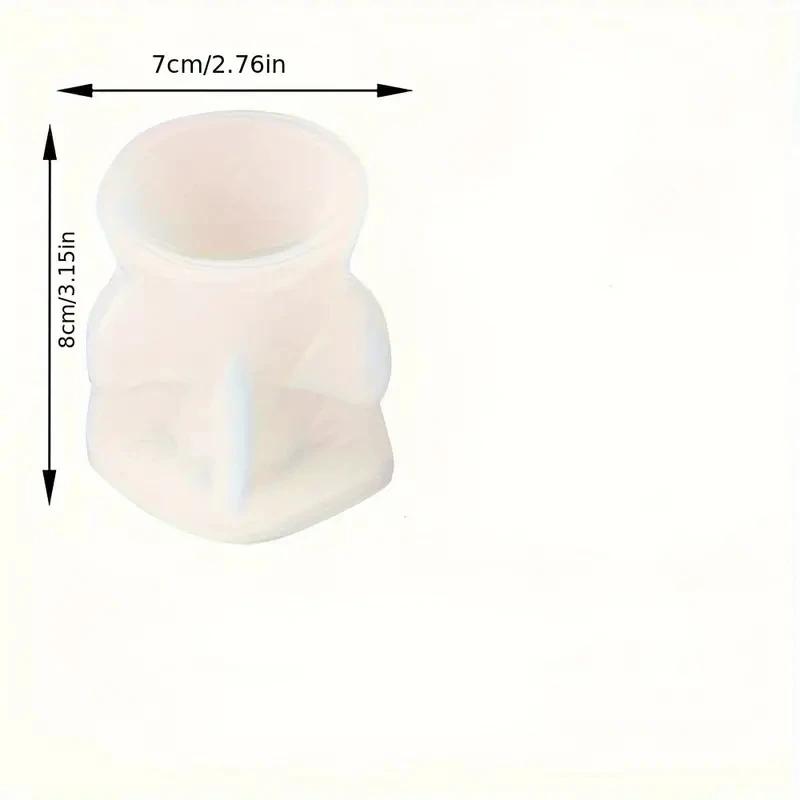 

1Pcs Angel Shape Silicone Mold, 3D Angel-Shaped Soap Molds, Chocolate Sugar Craft Mold, Cake Topper Making Mould