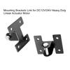 2pcs Mounting Brackets Link for DC12V 24V Heavy Duty Linear Actuator Motor