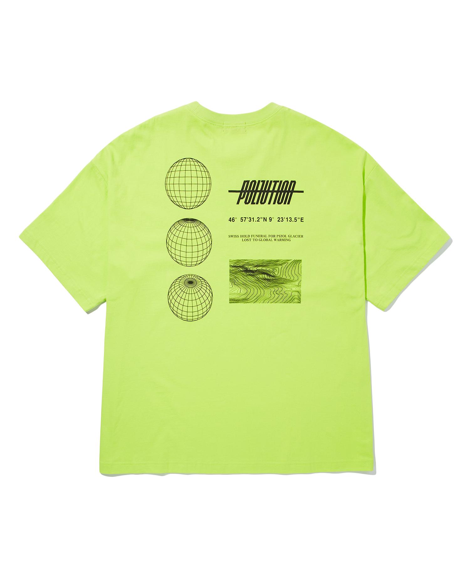 Pollution Earth Logo Oversize T Free
