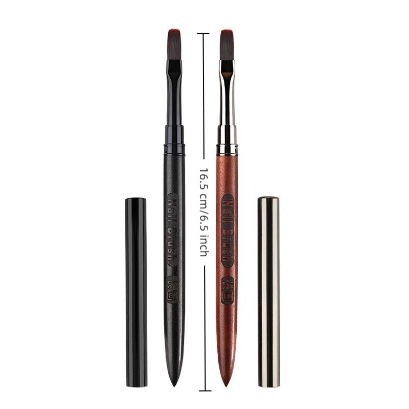 Sandelholz Detail Nagellackstift Verlängerter Pinsel Nagelaufbau Stift Hochwertiger Malstift Nagel Phototherapie Stift Nagelwerkzeuge