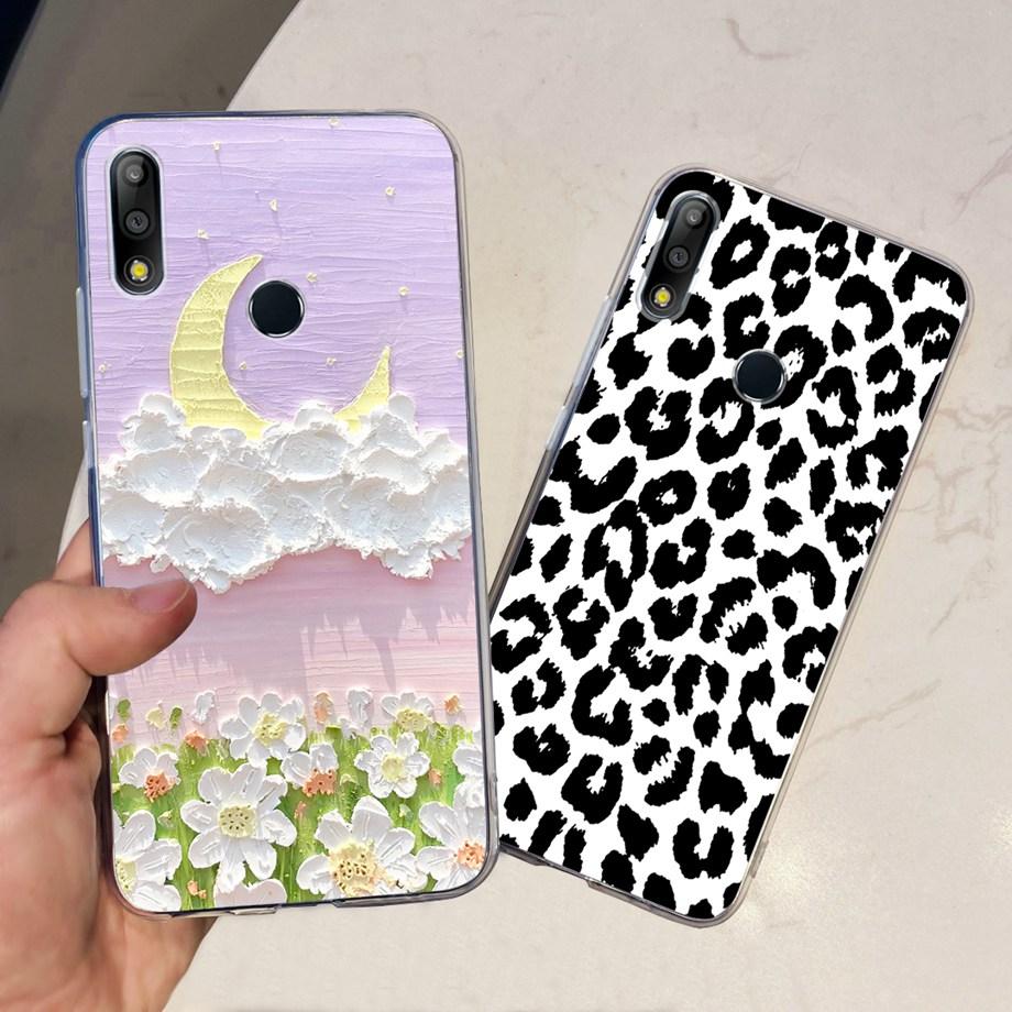 Case for Asus ZenFone Max Pro M2 ZB631KL ZB631KL Capa Soft Silicone Transparent TPU phone Back Mask protecive Cover Jelly Paint