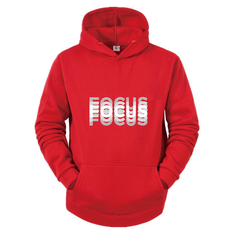 Autumn and Winter New Outdoor Sports Jogging Hoodie Focus Print Daily Fashion Trend Top Men's Casual Street Wear Hoodie