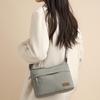 Borsa a tracolla da donna in nylon Oxford multistrato - Leggera, versatile, piccola borsa a spalla per signore di mezza età.