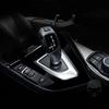 Glossy Piano Black Cosole Gear Shift Panel Cover For 1/2 Series F20 F21 2012-15