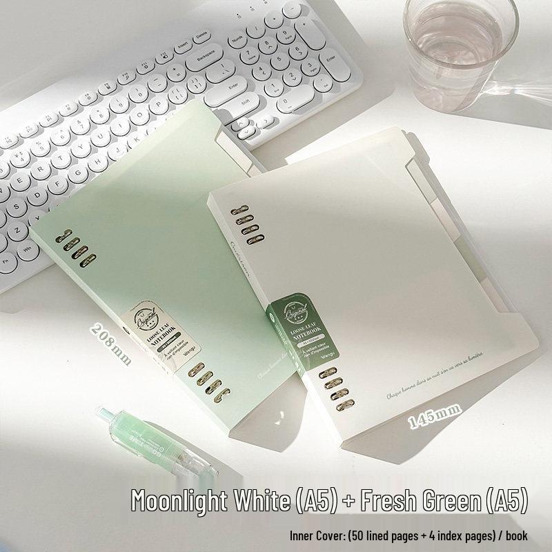 Detachable, High-Quality Loose-Leaf Notebook for Students and Graduates - Perfect for Back-to-School and Error Logging.