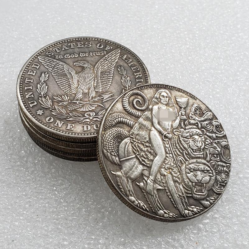 HOBO USA Stati Uniti Commemorativi Collezionabili Souvenir Monete d'Argento