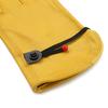 American Motorcycle Vintage Gloves Cowhide Leather Yellow Full Finger Gloves (M)