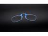 Ultra-thin Silicone Nose Clip Reading Glasses for Men and Women - Portable, No-Temple Design, Foreign Trade Style
