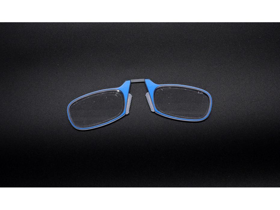 Ultra-thin Silicone Nose Clip Reading Glasses for Men and Women - Portable, No-Temple Design, Foreign Trade Style