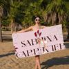 Singer S-Sabrina C-Carpenter Anime Beach Swimming Towel Soft Absorbent Washcloth Children's Gifts for Kids Travel Camping Gym
