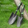 Garden Tool Set: Shovel, Digging Hoe, and Rake for Soil, Flowers & Vegetables