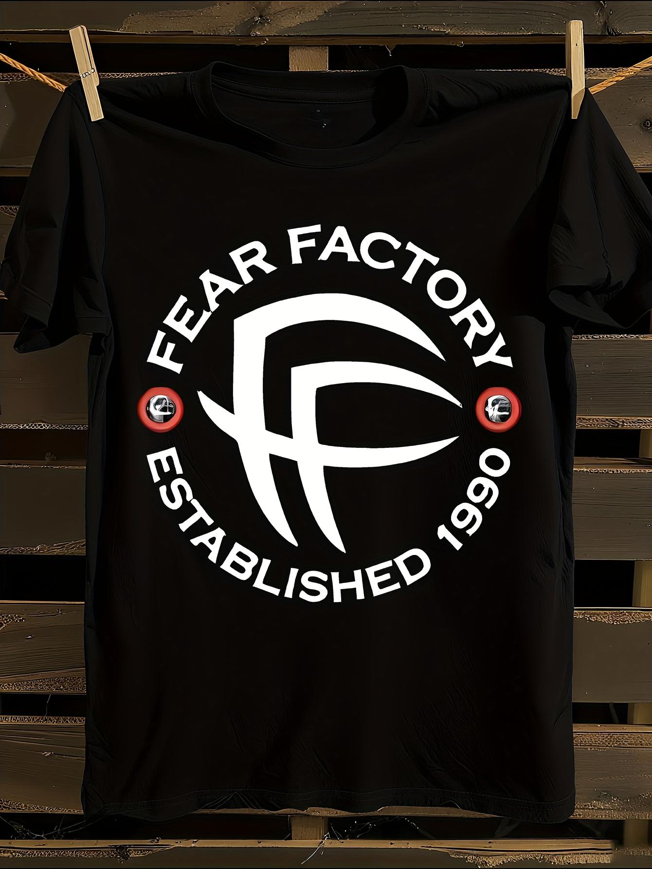 Fear Factory 30th Anniversary Black Tshirt S