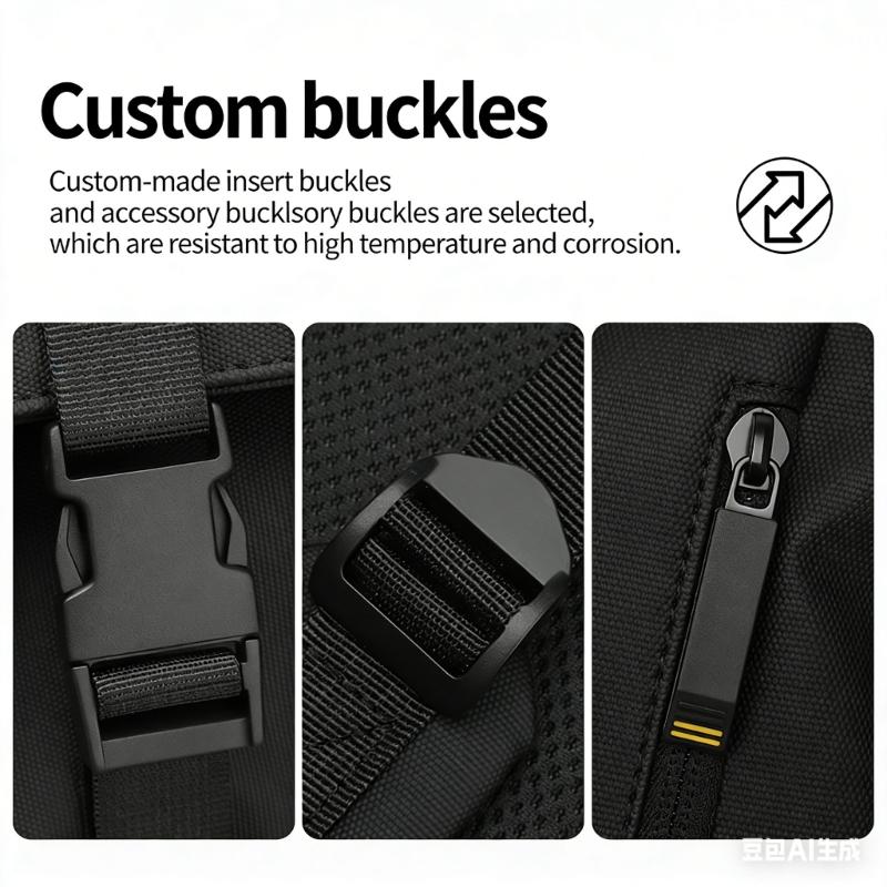 Lightweight Travel Backpack With Shoulder Strap Large Capacity Multifunctional Compartments School Essentials Bag