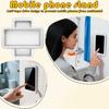 Shower Phone Holder 360° Rotating Wall-Mounted Phone Holder Ideal For Bathrooms, Bathtub Mirrors, And Kitchens A Gift Suitable For Both Men And Women