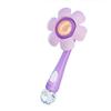 Automatic Bubble Machine Flower Shape Bubble Gun Electric Snow Bubble Toy with 80ml Bubble Solution for Kids Outdoor Playtime Fun