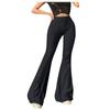 Women's Fashion Low- Flared Pants Casual Color Trousers