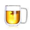 Double Wall Glass Cup Coffee Mug Insulated Double Glass Mug Tea Cup Water Milk Latte Coffee Cup Glasses for Drinks Drinkware