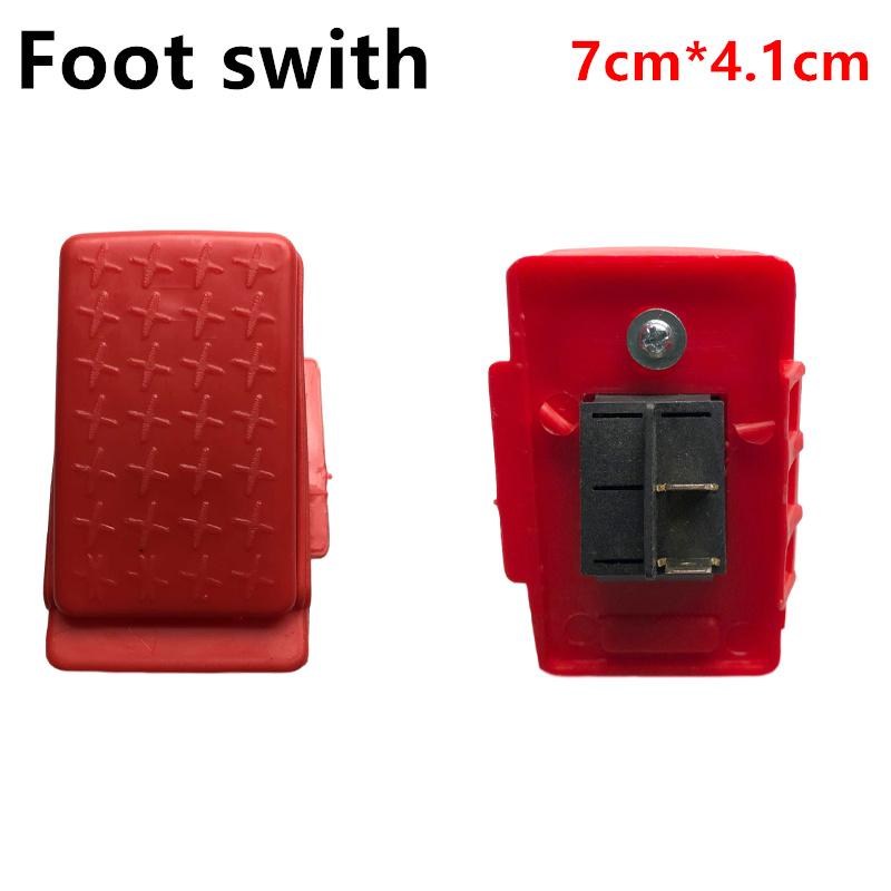 

2Pin 6Pin children s electric ride on toy car self-resetting accelerator pedal switch start switch replacement parts 2T Red