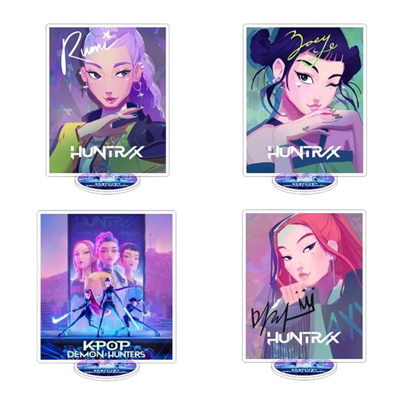 Set Tacâmuri de Petrecere de Unică Folosință Kpop De Hunter Tragere de Steag Petrecere de Ziua de Naștere Coreean Kpop Petrecere Anime Celebrare Consumabile Picnic Deco