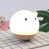 Animal Rechargeable Silicone Baby Night Lights Led Bedside Lamp For Kids Touch Sensor Control Table