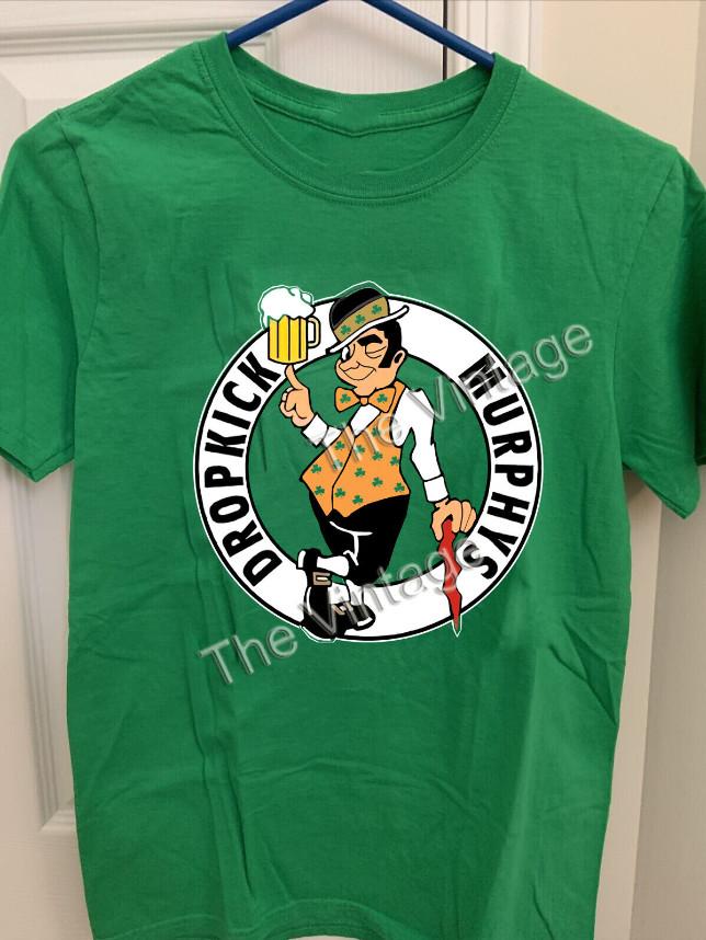 Dropkick Murphys green t-shirt S